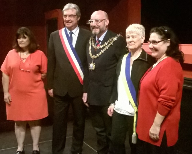 2016 Mayor Redman visits La Ciotat