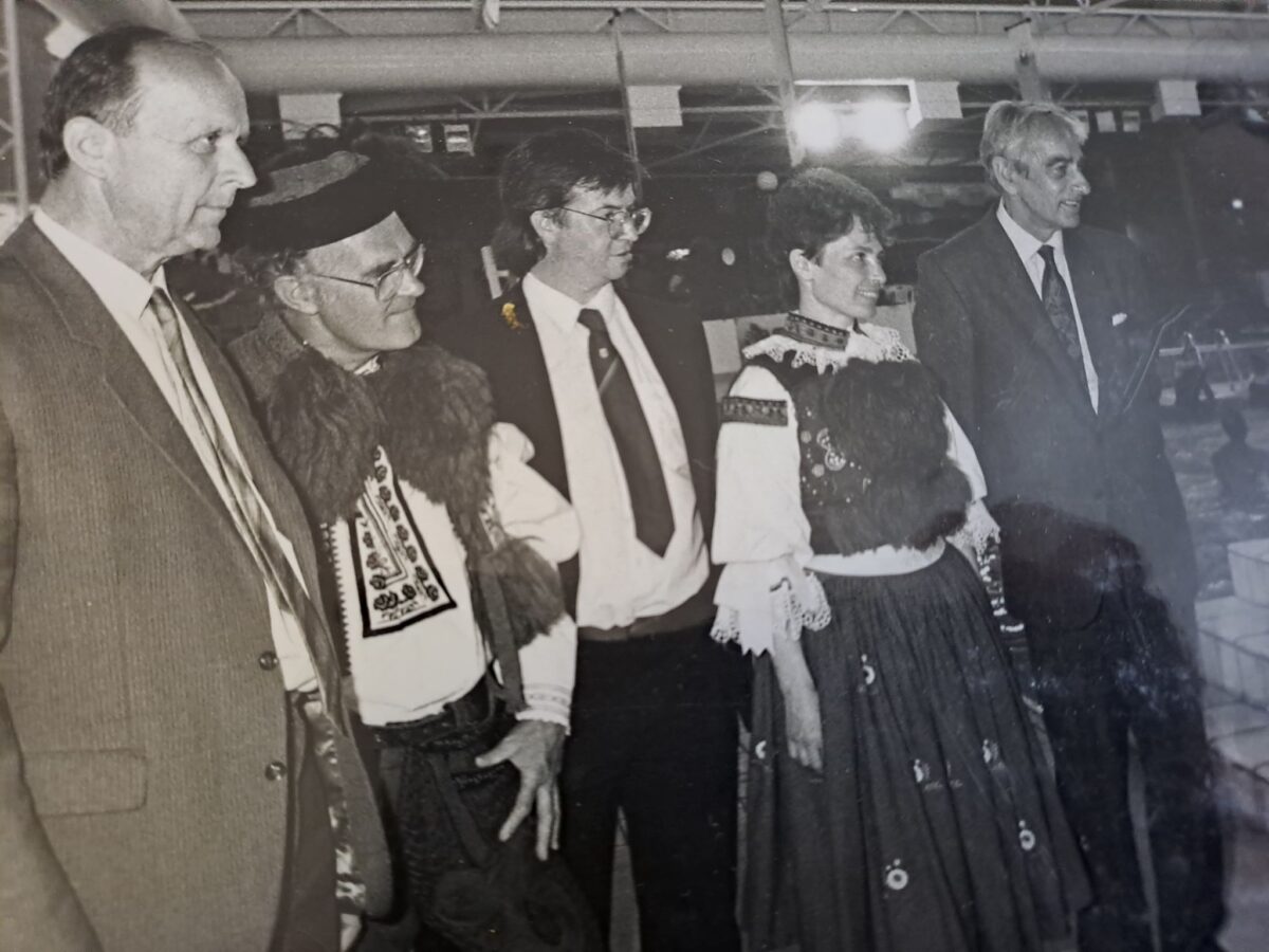 1992 Czechs visit Bridgwater and the Twinning is signed